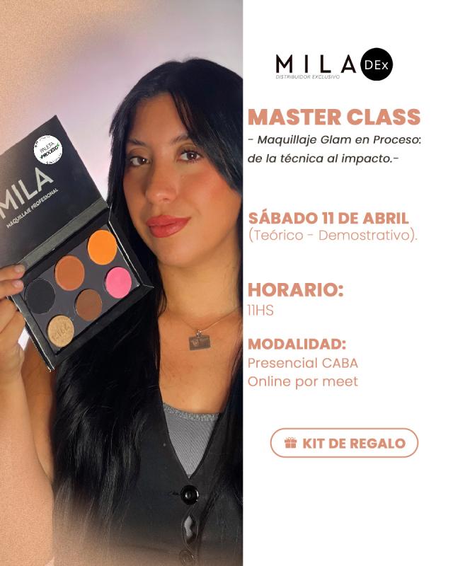 Master Class - Maquillaje Glam en Proceso