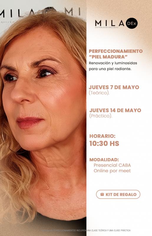 PERFECIONAMIENTO EN PIELES MADURAS  