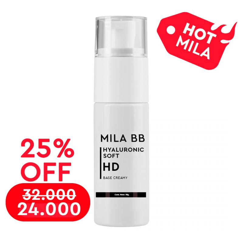 Base BB Creamy Hialuronic soft HD. UNICO TONO. HOT MILA